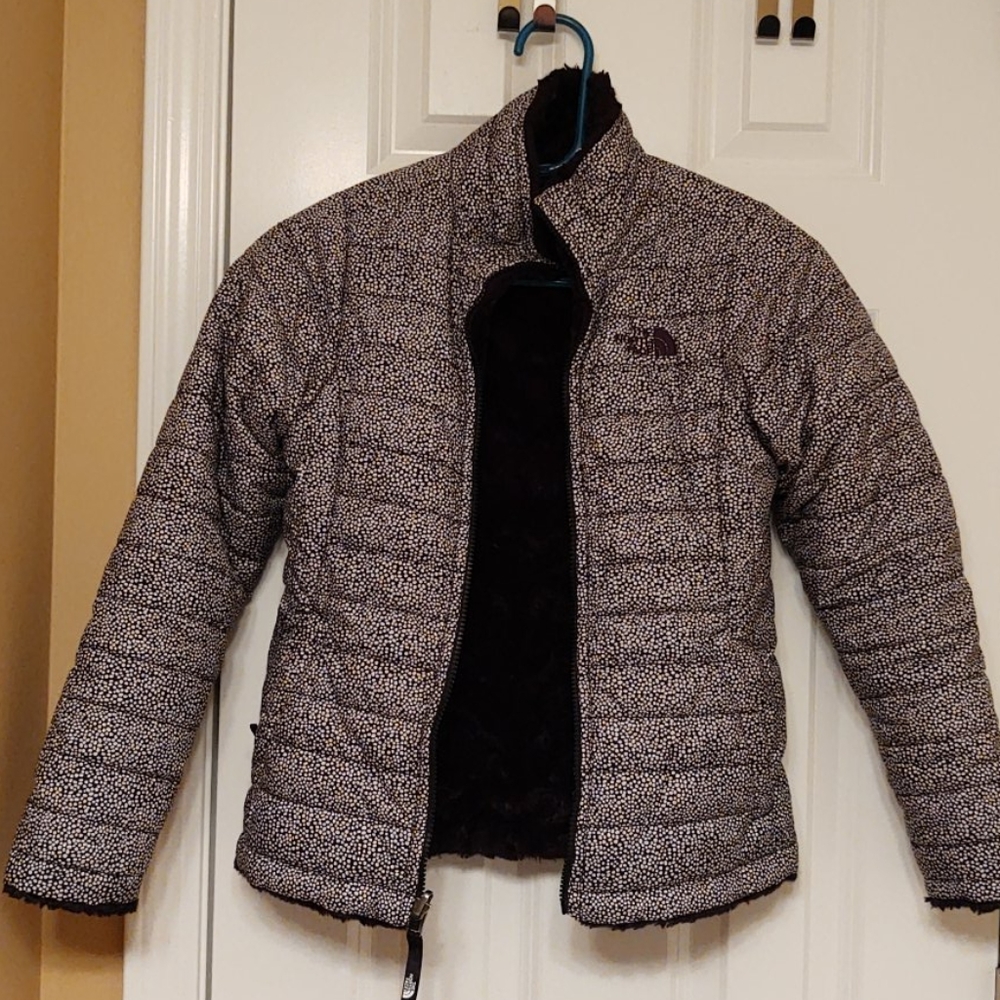 The North Face Girls Reversible Mossbud Jacket M